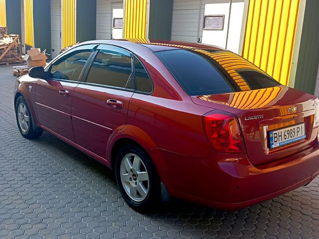 Красный Шевроле Лачетти, объемом двигателя 1.8 л и пробегом 180 тыс. км за 4550 $, фото 6 на Automoto.ua
