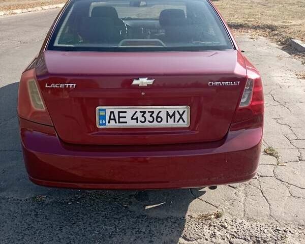 Красный Шевроле Лачетти, объемом двигателя 1.8 л и пробегом 283 тыс. км за 4400 $, фото 3 на Automoto.ua