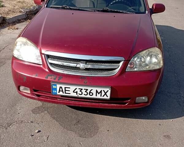 Красный Шевроле Лачетти, объемом двигателя 1.8 л и пробегом 283 тыс. км за 4400 $, фото 9 на Automoto.ua