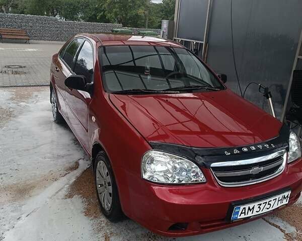 Червоний Шевроле Лачетті, об'ємом двигуна 1.6 л та пробігом 265 тис. км за 3000 $, фото 1 на Automoto.ua