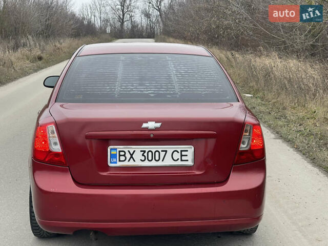 Красный Шевроле Лачетти, объемом двигателя 1.6 л и пробегом 223 тыс. км за 3700 $, фото 16 на Automoto.ua