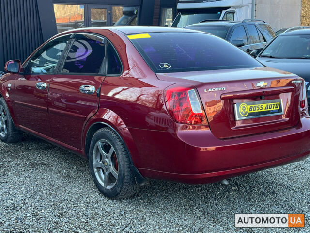 Красный Шевроле Лачетти, объемом двигателя 1.6 л и пробегом 256 тыс. км за 4300 $, фото 3 на Automoto.ua