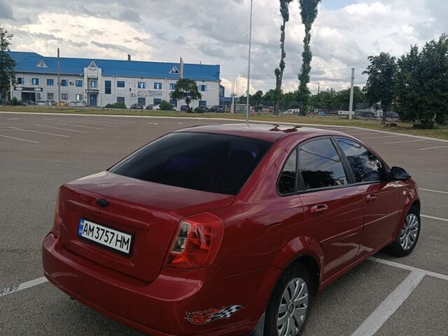 Червоний Шевроле Лачетті, об'ємом двигуна 1.6 л та пробігом 265 тис. км за 3099 $, фото 2 на Automoto.ua