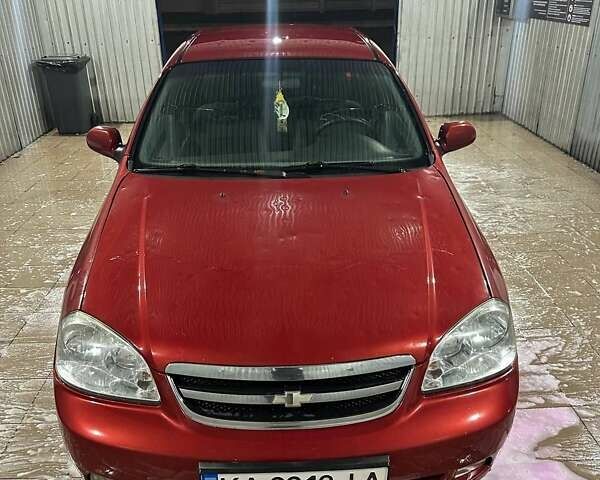Червоний Шевроле Лачетті, об'ємом двигуна 1.8 л та пробігом 342 тис. км за 2400 $, фото 1 на Automoto.ua