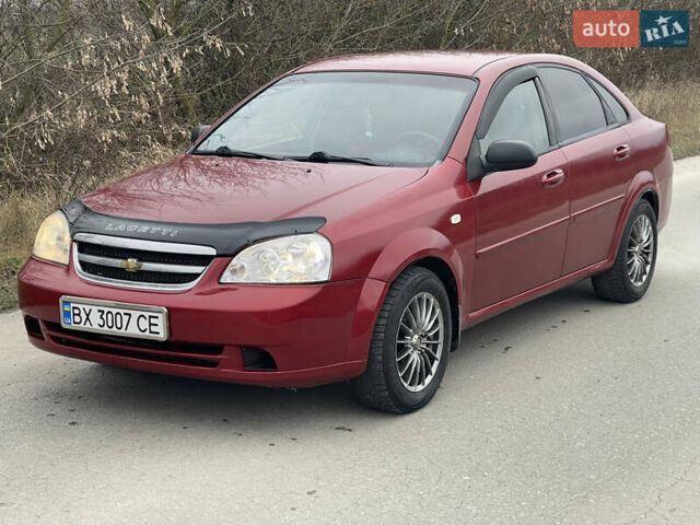 Красный Шевроле Лачетти, объемом двигателя 1.6 л и пробегом 223 тыс. км за 3700 $, фото 11 на Automoto.ua