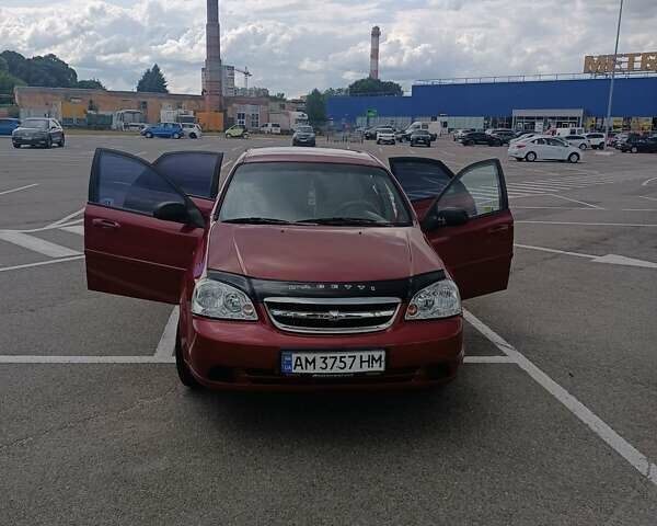 Червоний Шевроле Лачетті, об'ємом двигуна 1.6 л та пробігом 265 тис. км за 3000 $, фото 6 на Automoto.ua
