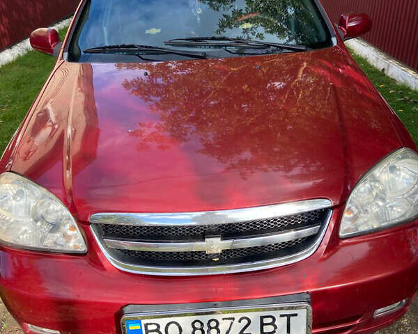 Червоний Шевроле Лачетті, об'ємом двигуна 1.6 л та пробігом 284 тис. км за 4200 $, фото 1 на Automoto.ua