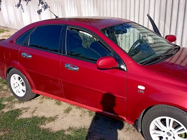 Красный Шевроле Лачетти, объемом двигателя 1.8 л и пробегом 247 тыс. км за 4800 $, фото 5 на Automoto.ua