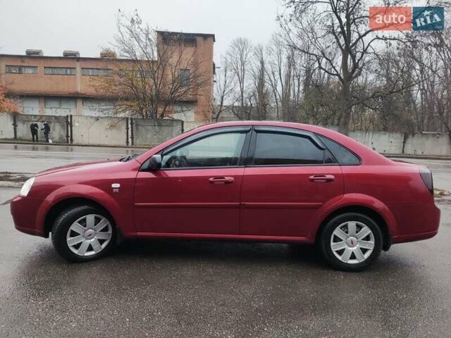 Червоний Шевроле Лачетті, об'ємом двигуна 1.6 л та пробігом 224 тис. км за 3650 $, фото 2 на Automoto.ua