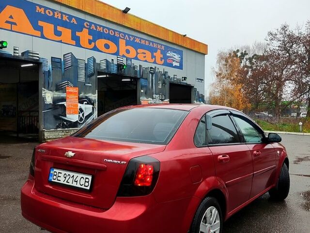 Червоний Шевроле Лачетті, об'ємом двигуна 1.6 л та пробігом 224 тис. км за 3700 $, фото 4 на Automoto.ua