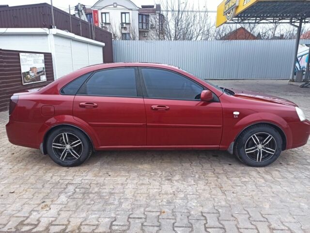 Червоний Шевроле Лачетті, об'ємом двигуна 1.8 л та пробігом 237 тис. км за 3700 $, фото 2 на Automoto.ua