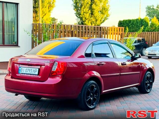 Красный Шевроле Лачетти, объемом двигателя 1.8 л и пробегом 195 тыс. км за 4300 $, фото 4 на Automoto.ua