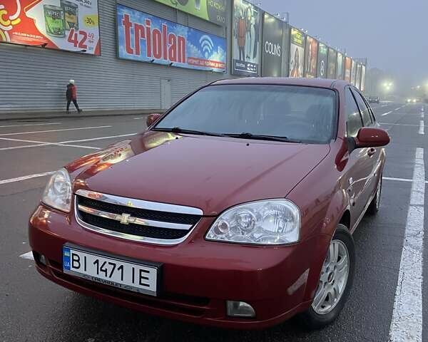 Красный Шевроле Лачетти, объемом двигателя 1.8 л и пробегом 155 тыс. км за 5300 $, фото 6 на Automoto.ua