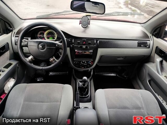 Червоний Шевроле Лачетті, об'ємом двигуна 1.6 л та пробігом 224 тис. км за 3700 $, фото 10 на Automoto.ua