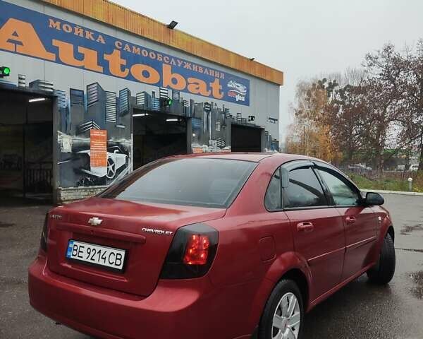 Червоний Шевроле Лачетті, об'ємом двигуна 1.6 л та пробігом 224 тис. км за 3650 $, фото 4 на Automoto.ua