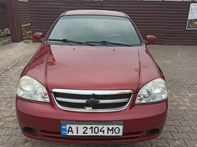 Червоний Шевроле Лачетті, об'ємом двигуна 1.8 л та пробігом 237 тис. км за 3700 $, фото 1 на Automoto.ua