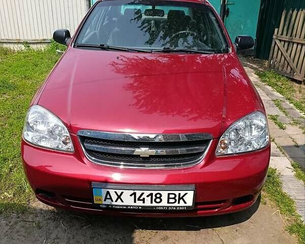 Красный Шевроле Лачетти, объемом двигателя 1.6 л и пробегом 119 тыс. км за 5900 $, фото 5 на Automoto.ua