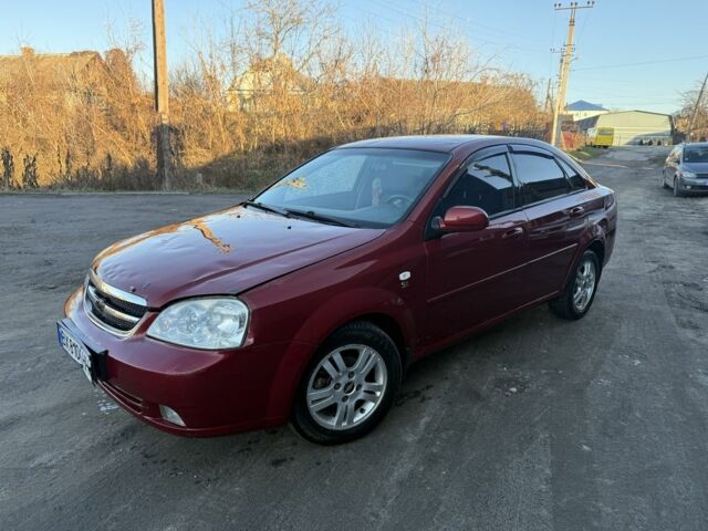 Червоний Шевроле Лачетті, об'ємом двигуна 1.8 л та пробігом 300 тис. км за 1550 $, фото 1 на Automoto.ua