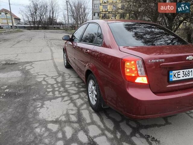 Красный Шевроле Лачетти, объемом двигателя 1.8 л и пробегом 139 тыс. км за 5300 $, фото 4 на Automoto.ua