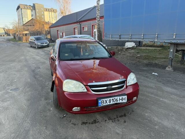 Червоний Шевроле Лачетті, об'ємом двигуна 1.8 л та пробігом 300 тис. км за 1550 $, фото 7 на Automoto.ua