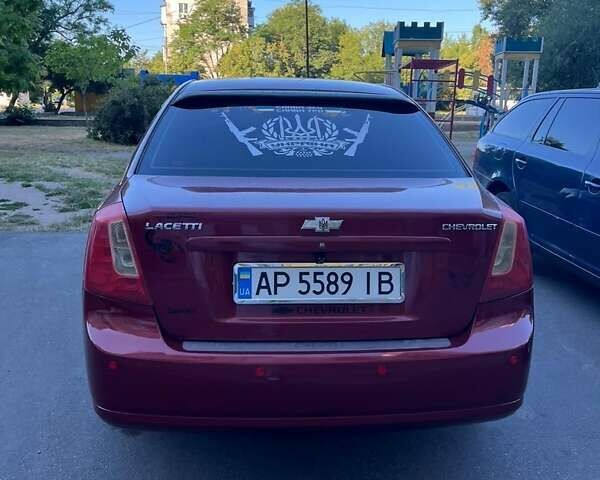 Красный Шевроле Лачетти, объемом двигателя 1.6 л и пробегом 149 тыс. км за 4550 $, фото 1 на Automoto.ua