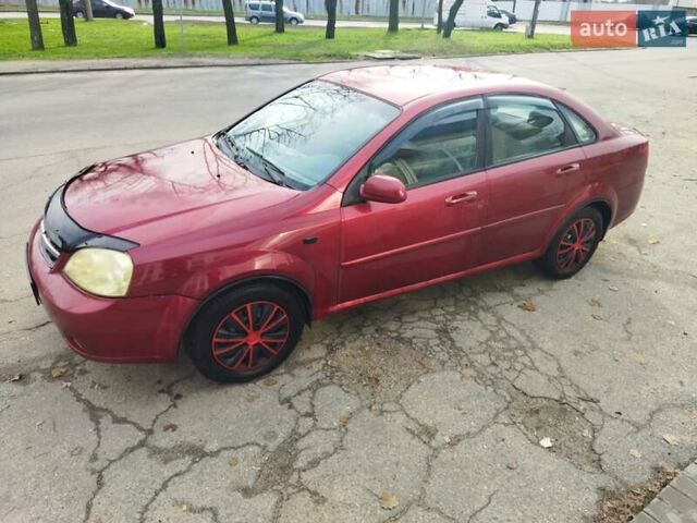 Червоний Шевроле Лачетті, об'ємом двигуна 1.8 л та пробігом 313 тис. км за 4500 $, фото 1 на Automoto.ua