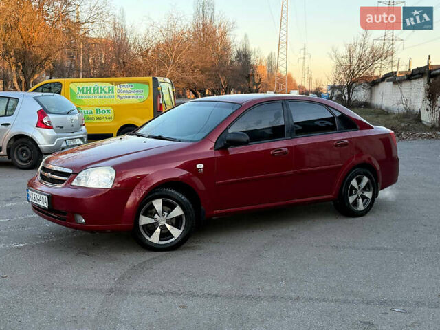Червоний Шевроле Лачетті, об'ємом двигуна 1.6 л та пробігом 243 тис. км за 3950 $, фото 8 на Automoto.ua