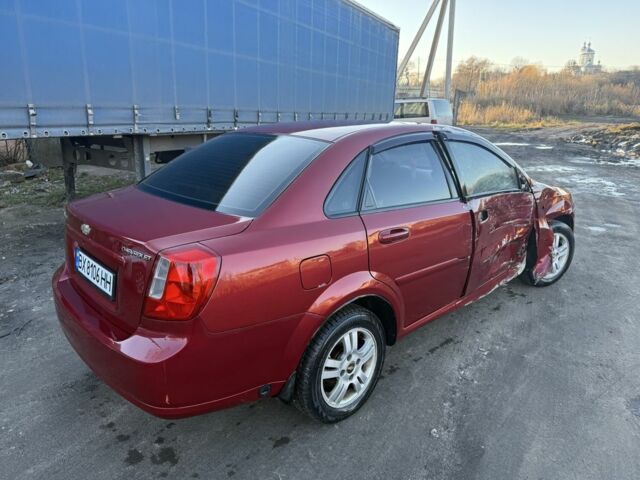 Червоний Шевроле Лачетті, об'ємом двигуна 1.8 л та пробігом 300 тис. км за 1550 $, фото 3 на Automoto.ua