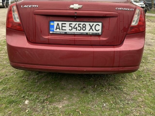 Красный Шевроле Лачетти, объемом двигателя 1.8 л и пробегом 267 тыс. км за 3999 $, фото 1 на Automoto.ua