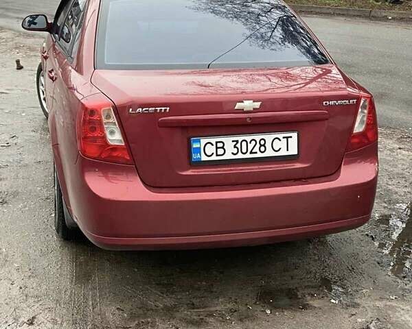 Красный Шевроле Лачетти, объемом двигателя 1.8 л и пробегом 230 тыс. км за 3700 $, фото 4 на Automoto.ua