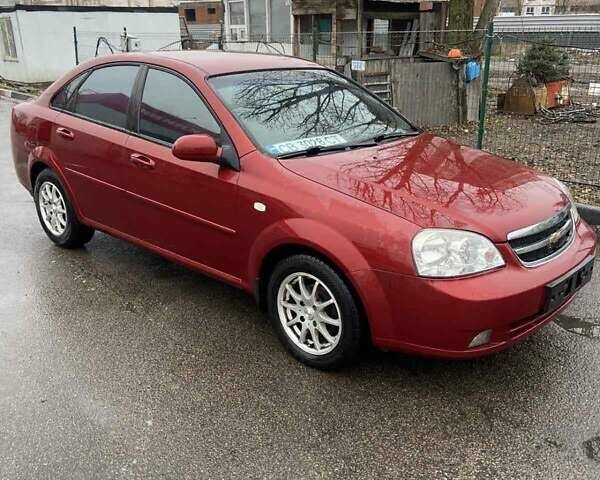 Красный Шевроле Лачетти, объемом двигателя 1.8 л и пробегом 230 тыс. км за 3700 $, фото 3 на Automoto.ua