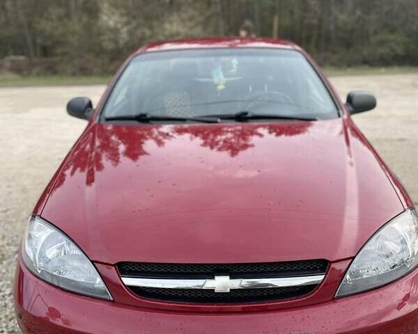 Красный Шевроле Лачетти, объемом двигателя 1.6 л и пробегом 130 тыс. км за 6200 $, фото 13 на Automoto.ua