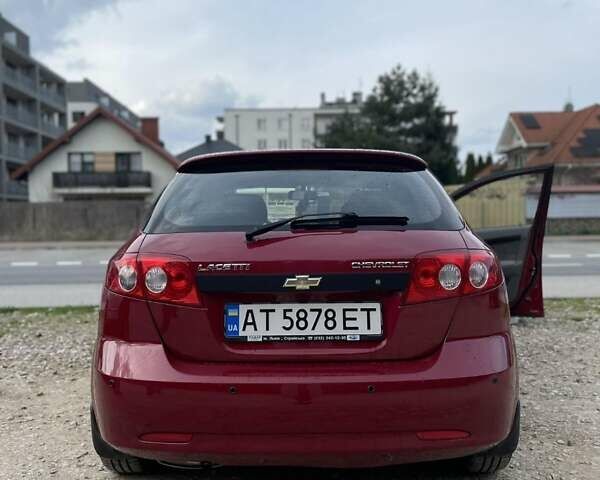 Красный Шевроле Лачетти, объемом двигателя 1.6 л и пробегом 130 тыс. км за 6200 $, фото 23 на Automoto.ua
