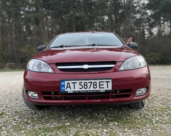 Красный Шевроле Лачетти, объемом двигателя 1.6 л и пробегом 130 тыс. км за 6200 $, фото 12 на Automoto.ua