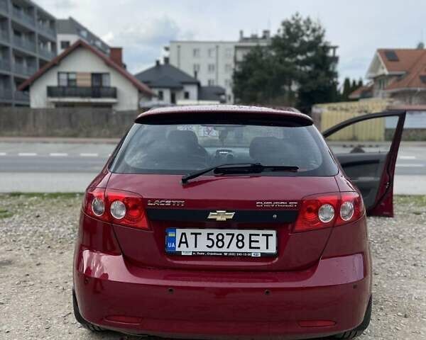 Красный Шевроле Лачетти, объемом двигателя 1.6 л и пробегом 130 тыс. км за 6200 $, фото 24 на Automoto.ua