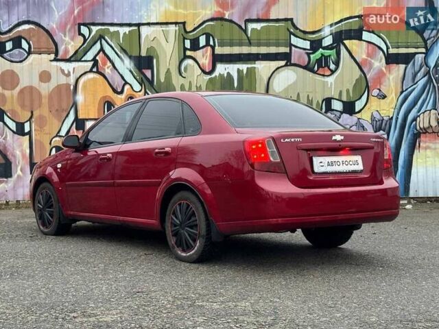 Красный Шевроле Лачетти, объемом двигателя 1.8 л и пробегом 158 тыс. км за 5690 $, фото 4 на Automoto.ua