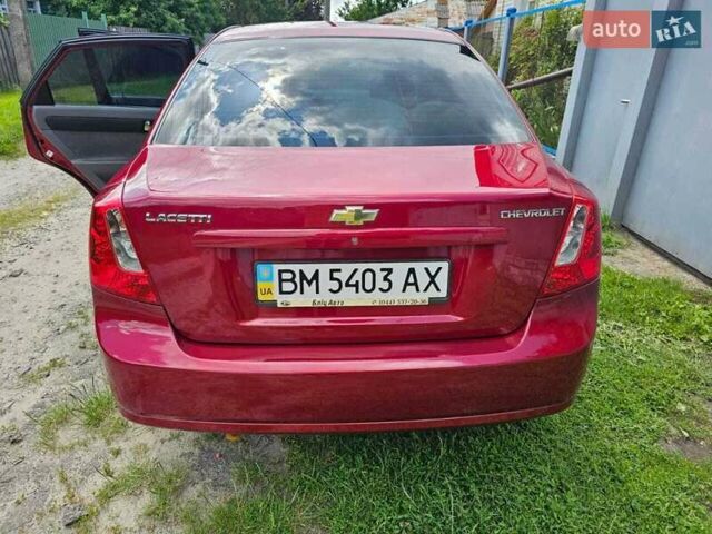 Красный Шевроле Лачетти, объемом двигателя 1.8 л и пробегом 148 тыс. км за 7000 $, фото 15 на Automoto.ua