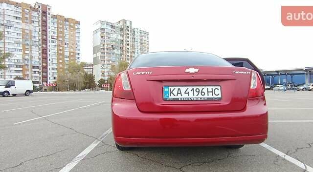 Красный Шевроле Лачетти, объемом двигателя 1.8 л и пробегом 158 тыс. км за 5800 $, фото 9 на Automoto.ua