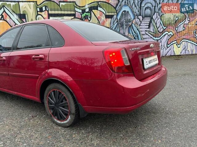 Красный Шевроле Лачетти, объемом двигателя 1.8 л и пробегом 158 тыс. км за 5390 $, фото 5 на Automoto.ua