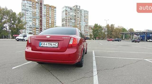 Красный Шевроле Лачетти, объемом двигателя 1.8 л и пробегом 158 тыс. км за 5800 $, фото 23 на Automoto.ua