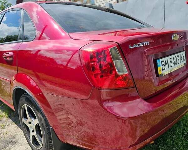 Красный Шевроле Лачетти, объемом двигателя 1.8 л и пробегом 148 тыс. км за 7000 $, фото 3 на Automoto.ua