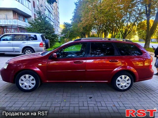 Красный Шевроле Лачетти, объемом двигателя 1.6 л и пробегом 220 тыс. км за 4200 $, фото 1 на Automoto.ua