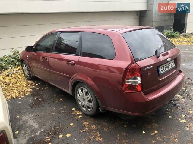 Червоний Шевроле Лачетті, об'ємом двигуна 1.8 л та пробігом 274 тис. км за 4000 $, фото 1 на Automoto.ua