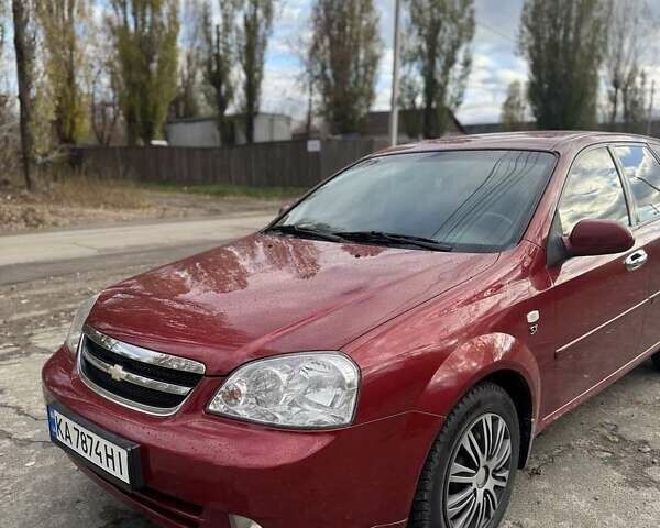 Червоний Шевроле Лачетті, об'ємом двигуна 1.8 л та пробігом 264 тис. км за 4500 $, фото 1 на Automoto.ua