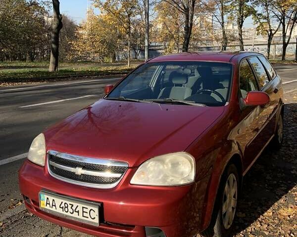 Красный Шевроле Лачетти, объемом двигателя 1.8 л и пробегом 179 тыс. км за 3900 $, фото 2 на Automoto.ua