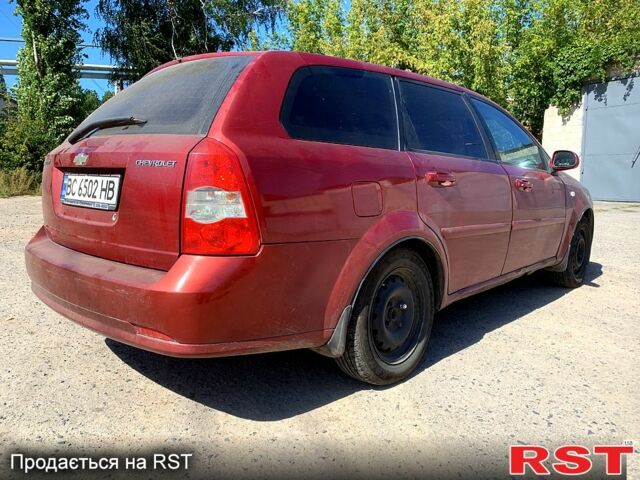 Красный Шевроле Лачетти, объемом двигателя 1.8 л и пробегом 250 тыс. км за 2750 $, фото 4 на Automoto.ua