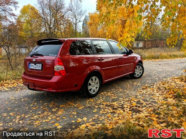 Красный Шевроле Лачетти, объемом двигателя 1.8 л и пробегом 177 тыс. км за 4800 $, фото 5 на Automoto.ua