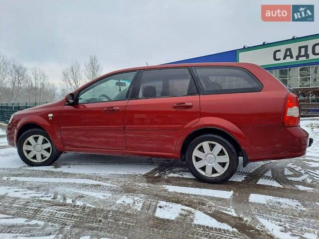 Красный Шевроле Лачетти, объемом двигателя 1.8 л и пробегом 280 тыс. км за 5100 $, фото 17 на Automoto.ua