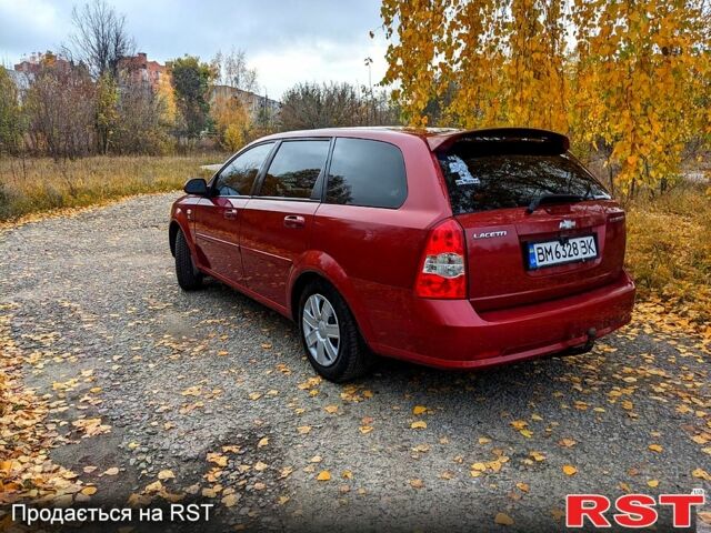 Красный Шевроле Лачетти, объемом двигателя 1.8 л и пробегом 177 тыс. км за 4800 $, фото 3 на Automoto.ua