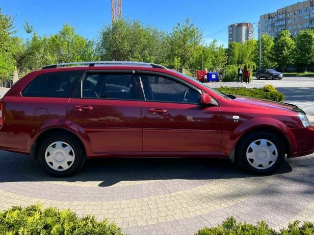 Красный Шевроле Лачетти, объемом двигателя 1.8 л и пробегом 107 тыс. км за 5400 $, фото 7 на Automoto.ua